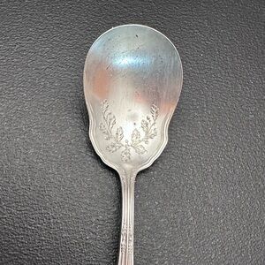 Elegant Antique Spoon with Floral Design
